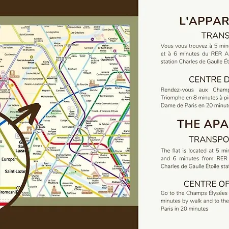 Hoche - - 2 People Appartamento Parigi